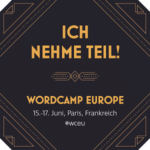 WordCamp Europe Paris 2017 - Inpsyde ist dabei!