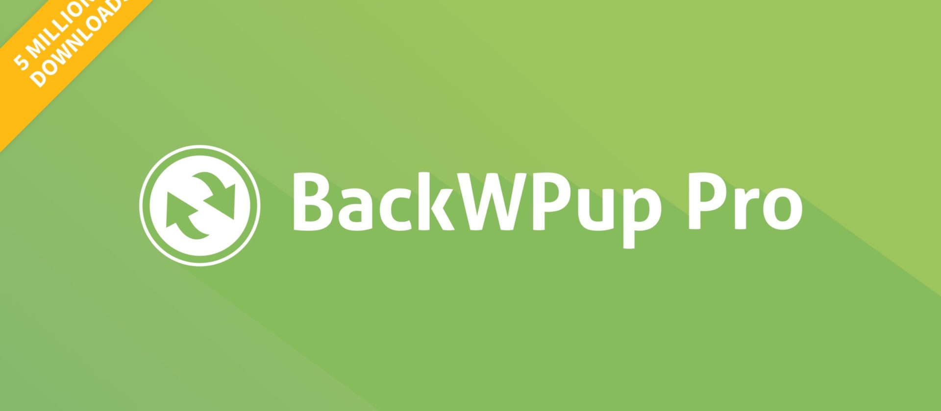 BackWPup 5 Millionen Downloads. Es gibt 50 % Rabatt auf das WordPress Backup Plugin.