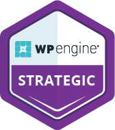 Strategic Partner Badge from WP Engine