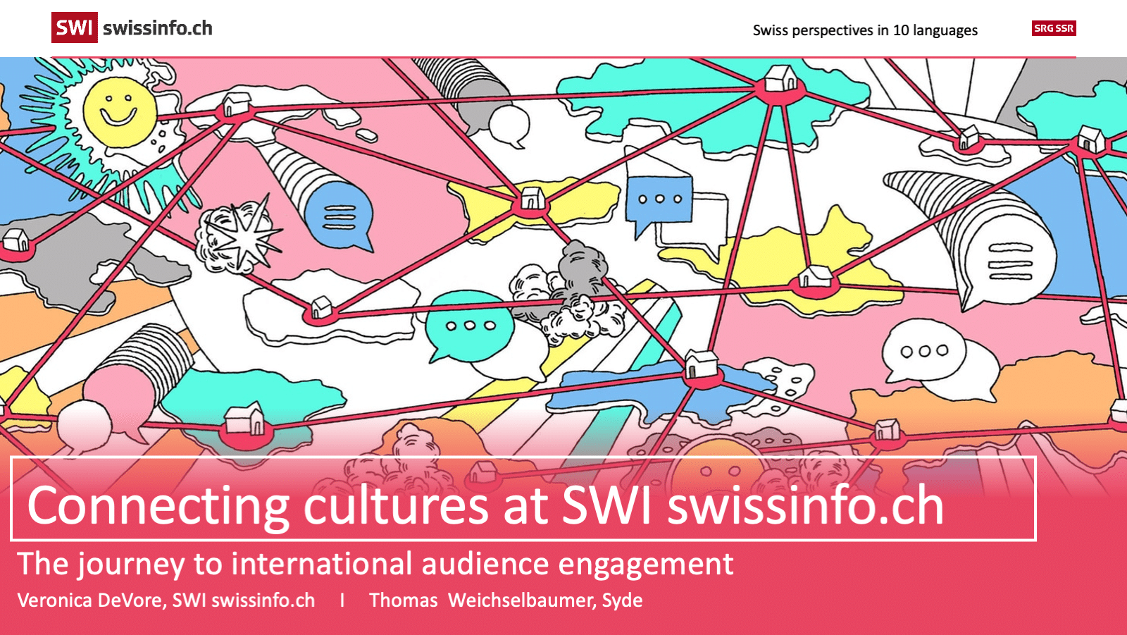 Powerpoint Slide: Connecting cultures at SWI swissinfo.ch