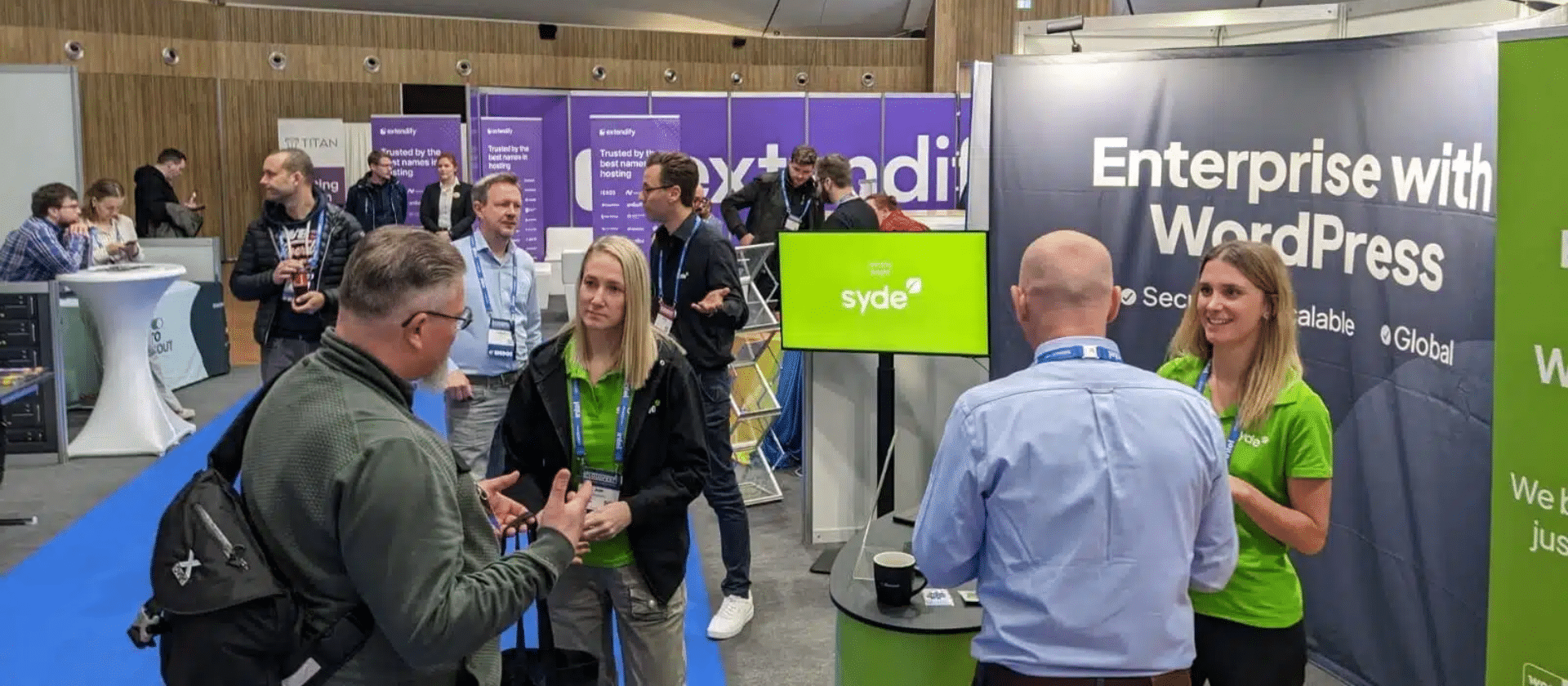 Viola and Others at the Syde Booth.