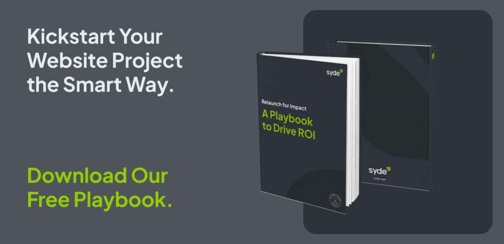 Kickstart your website project the smart way. Download our free playbook.